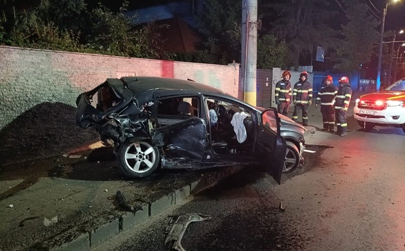 Accident pe Traian Vuia. Două persoane au ajuns la spital