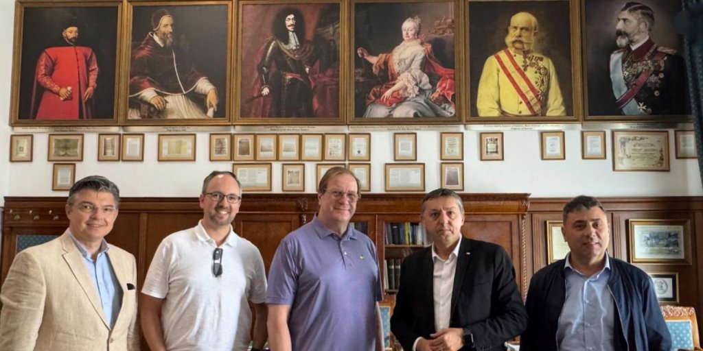 Daniel David s-a întâlnit la Cluj cu președintele Atlantic Council din Washington