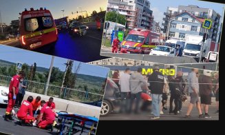 Trecerea de pietoni de la Metro din Floreşti, MOARTE SIGURĂ, spun cetăţenii / "Dacă nu pun acolo niște speed bumps o să mai moară mulţi"