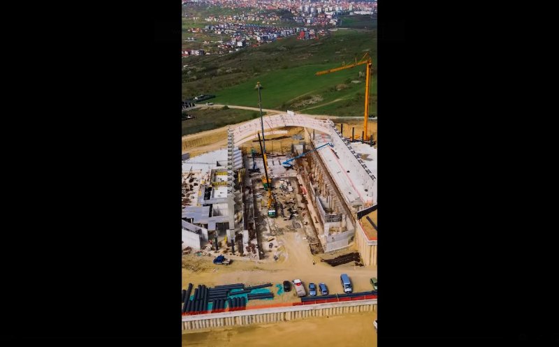 IMAGINI de pe șantierul HUB-ului Borhanci