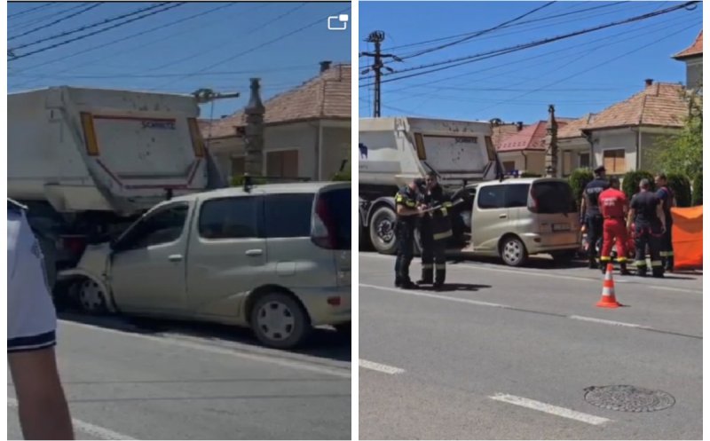 Cum s-a produs accidentul mortal din Săvădisla, Cluj. Un cetățean străin și-a pierdut viața