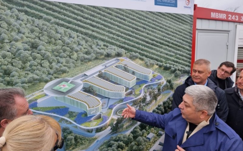 CJ Cluj accelerează construcția Spitalului Pediatric Monobloc. Noi bani aprobați pentru lucrări