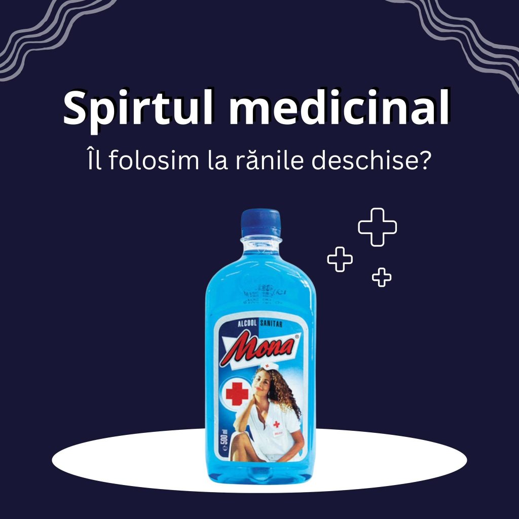Sfaturi medicale: Folosim spirt medicinal pe rănile deschise?