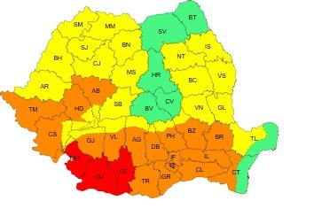 Căldura revine la Cluj. ANM a emis cod galben de caniculă