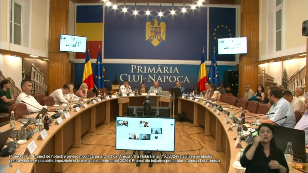 Scandal cu substrat politic în Consiliu Local din Cluj-Napoca. Primarul Boc, către consilierii USR: "Responsabili la București, papagali și populiști la Cluj”