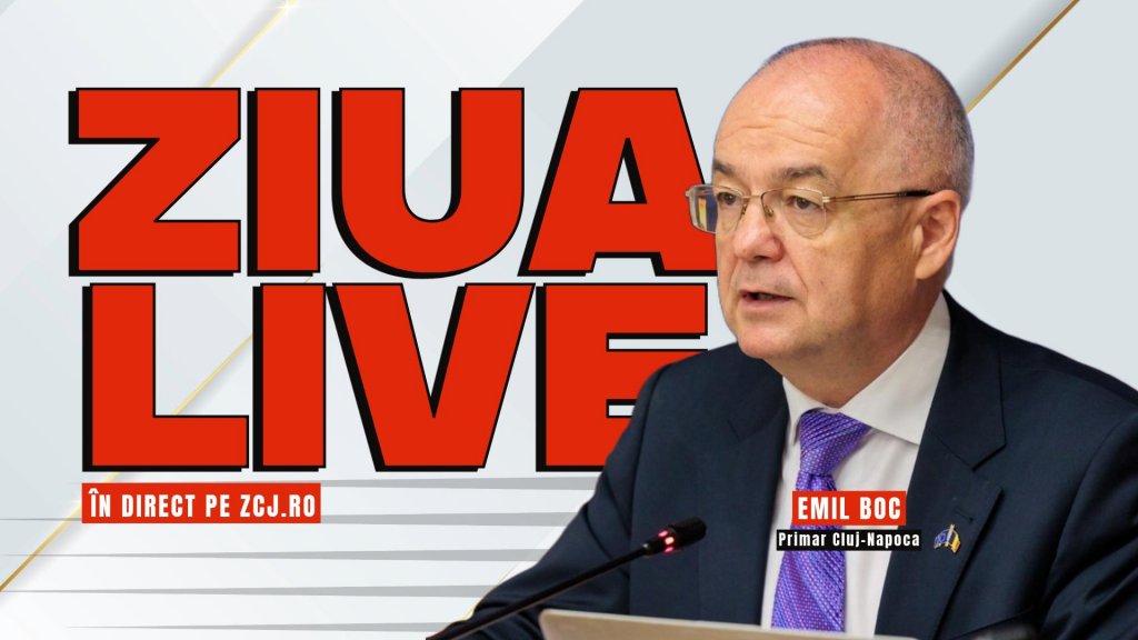 Emil Boc, invitat la ZIUA LIVE / Se deschide Drumul Expres de la Tureni, noua "centură" a Clujului. 1800 de mașini grele, scoase din oraș