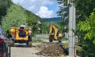 Un nou drum județean din Cluj a intrat în reparații. Ce lucrări se vor face