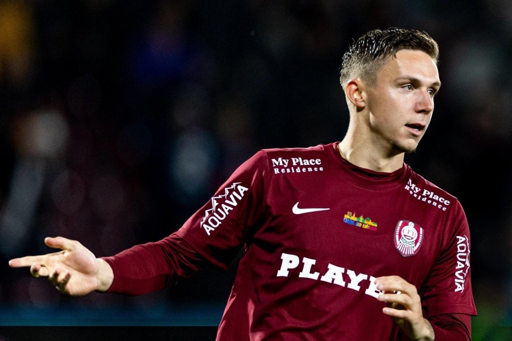 Louis Munteanu ar fi refuzat să mai joace pentru CFR Cluj. Reacția conducerii din Gruia
