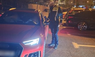 Controale masive în trafic: Polițiștii clujeni, la "vânătoare" de șoferi recalcitranți și mașini tunate