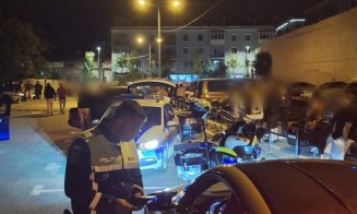 Controale masive în trafic: Polițiștii clujeni, la "vânătoare" de șoferi recalcitranți și mașini tunate