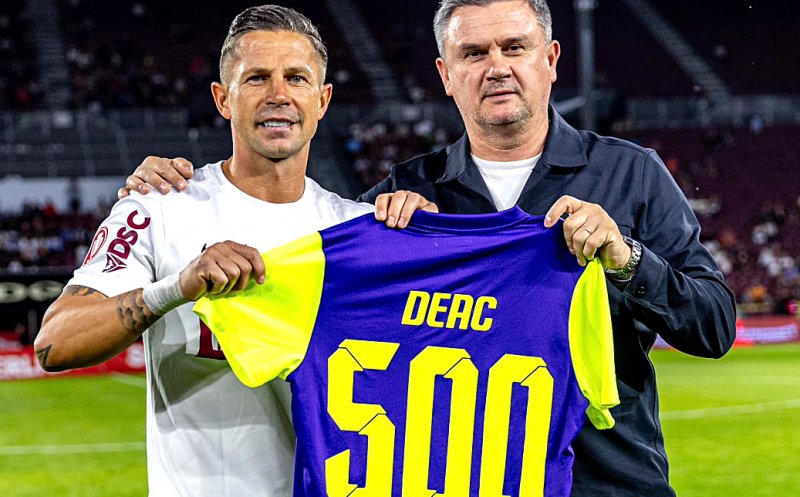 Ciprian Deac 500: O viață pentru CFR Cluj / Conducerea din Gruia nici măcar nu i-a pregătit un tricou ALB și VIŞINIU!!!