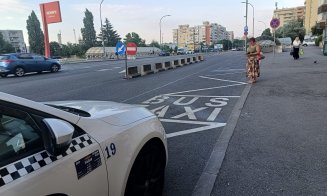 Atenţie! O staţie de bus din Mănăştur a făcut rocada cu staţia de taximetre. Cum staţi cu sprint-ul de pe loc?