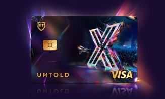 Premieră pentru România: Banca Transilvania începe emiterea Cardului fizic BT Visa UNTOLD  cu tehnologie OLED
