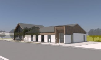 Magazin cu restaurant, într-o localitate din Cluj. Proiectul a primit VERDE de la urbaniști
