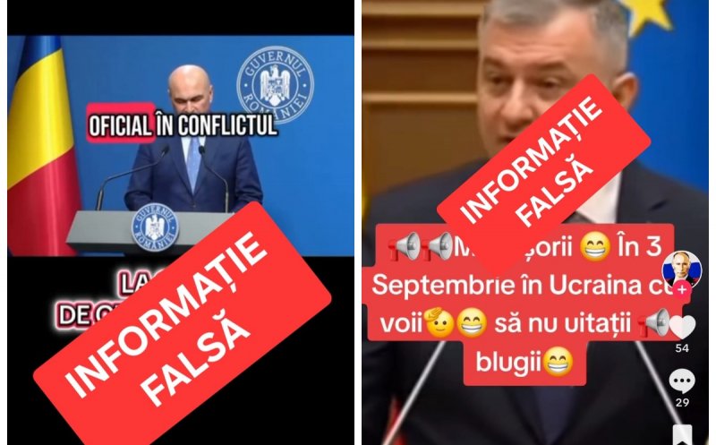 Fake news periculos: Videoclipuri false cu Ilie Bolojan care sugerează că România va intra în război sunt răspândite masiv pe internet