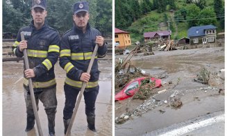 Pompierii clujeni în ajutorul Bucovinei. Tiberiu și Daniel, doi eroi care nu au putut sta deoparte