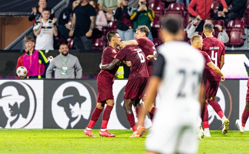 UEFA a stabilit arbitrul partidei CFR Cluj - Braga. Cine va conduce jocul