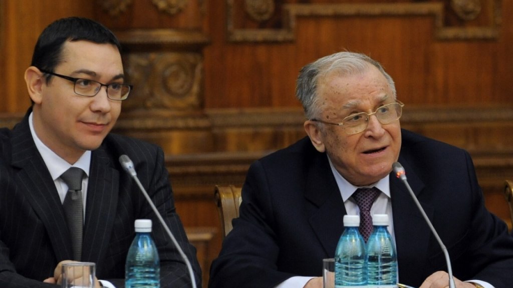 Victor Ponta îl laudă pe Ion Iliescu: „A fost cel mai bun președinte al României de după 1989”