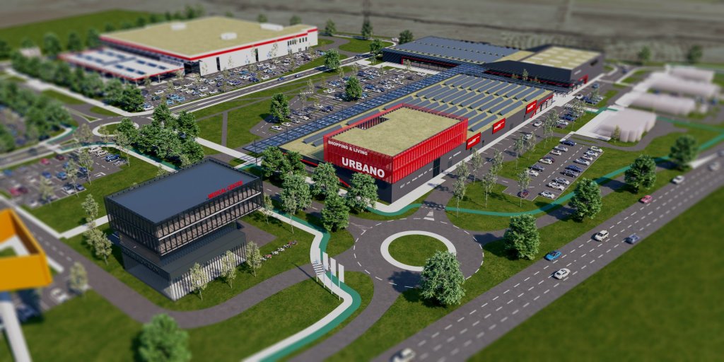 BT finanțează cu peste 16 milioane de euro URBANO Shopping & Living, cel mai mare parc comercial din Transilvania