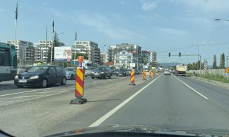 Trotinetist lovit de mașină la ieșirea din Florești spre Cluj. Victima a fost transportată la spital