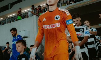 Ce a declarat portarul de 19 ani de la ”U” Cluj, după debutul ca titular în Liga 1