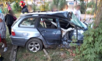 ACCIDENT GRAV în județul Cluj: Victimă necooperantă, cu traumatisme multiple