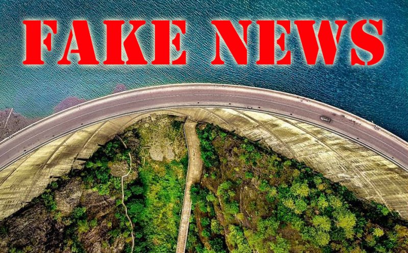 Val de FAKE NEWS despre motivul golirii Lacului Vidraru / S-a dat alarma pe net că s-a demolat barajul și apa face ravagii