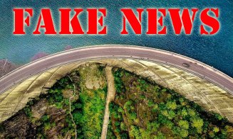 Val de FAKE NEWS despre motivul golirii Lacului Vidraru / S-a dat alarma pe net că s-a demolat barajul și apa face ravagii