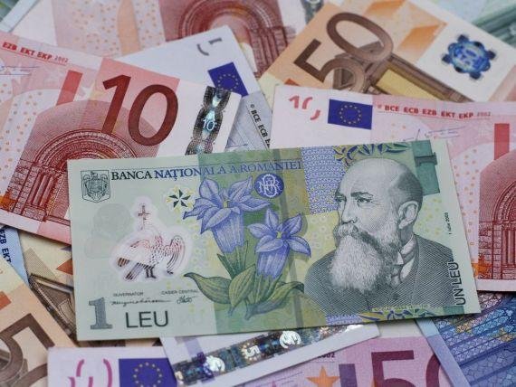 Curs valutar BNR: Leul câștigă teren în fața euro. Aurul, dolarul și lira, în scădere