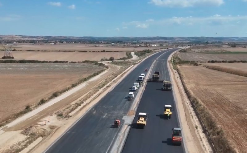 Autostrada Transilvania. A fost realizat un sfert din lucrările la lotul Suplacu de Barcău - Chiribiș