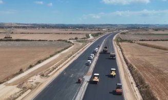 Autostrada Transilvania. A fost realizat un sfert din lucrările la lotul Suplacu de Barcău - Chiribiș
