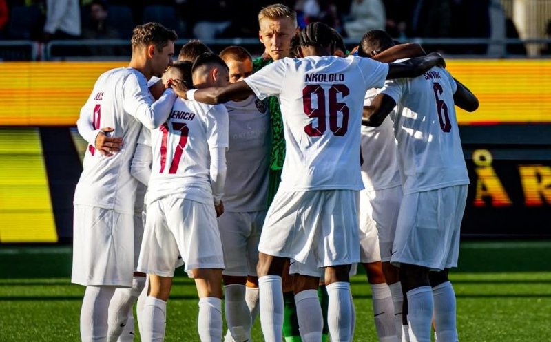 "Feroviarii" revin pe teren după umilința din Suedia. CFR Cluj întâlnește azi Oțelul Galați