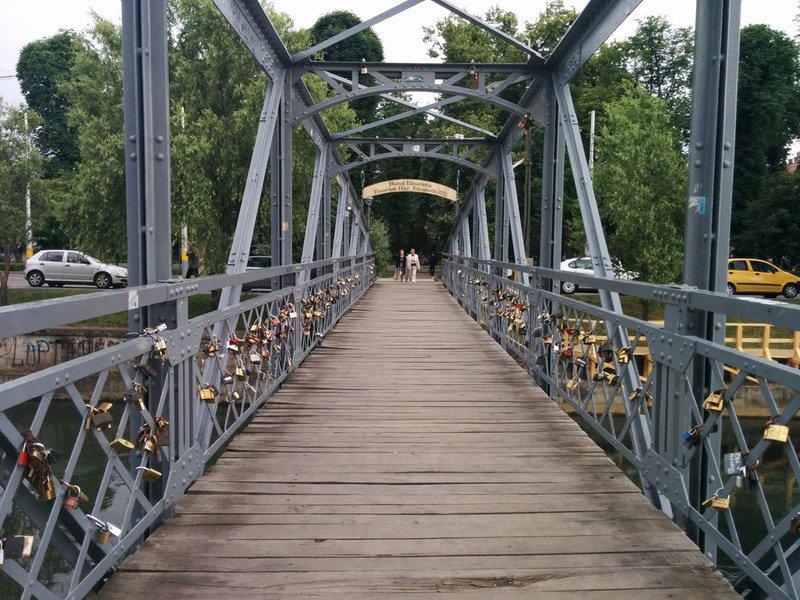 Podul Îndrăgostiților din Cluj-Napoca va fi reabilitat