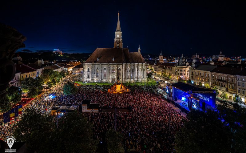 250.000 de oameni la  Zilele Culturale Maghiare din Cluj 2025