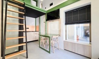 Ofertă imobiliară surprinzătoare: În centrul Clujului, un apartament de 13 mp se vinde cu aproape 70.000 euro. VEZI cum arată