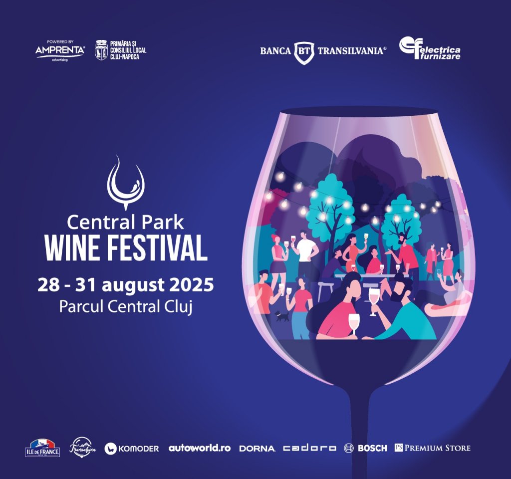 Tradiția de final de vară: Câteva zile ne despart până la cel mai mare festival de vin în aer liber, Central Park Wine Festival!