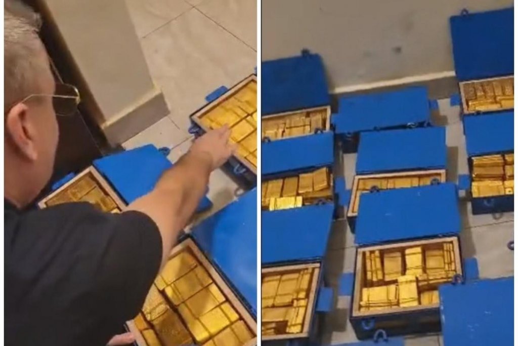 Varga a încercat să explice apariția noilor imagini cu lingourile de aur: "Probabil cineva mi le-a furat din telefon"