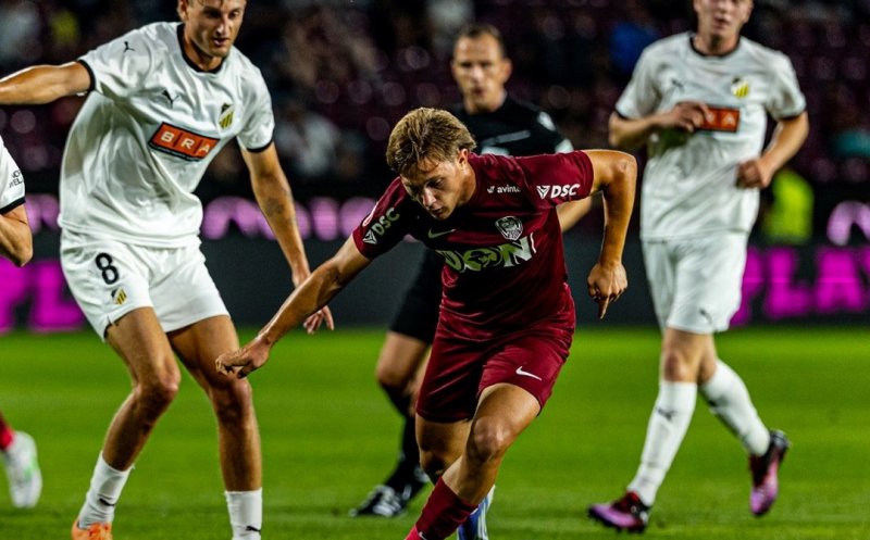Victorie amară pentru CFR Cluj. "Feroviarii" părăsesc UEFA Conference League