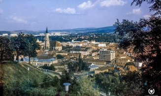 Panoramă de pe Cetățuia, 1982
