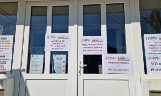 Sute de angajați din primăriile din Cluj au intrat în GREVĂ pe termen nelimitat: „O zi zboară, o zi nu zboară. Azi NU zboară!”
