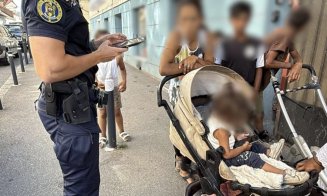 Toleranță zero pentru cerșetorie în Cluj-Napoca: poliția și jandarmeria au legitimat zeci de persoane