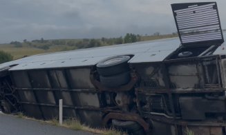 De ce s-a răsturnat autocarul din tragicul accident de la Dumbrava - Cluj. Un bărbat a murit și alte 9 persoane au fost rănite