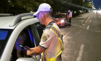 Prins beat criță la volan pe strada Oașului. A fost reținut imediat de polițiști