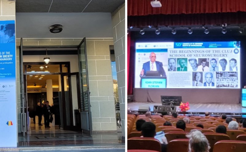 Sute de experți globali în neurochirurgie, la Congresul SRN de la Cluj-Napoca