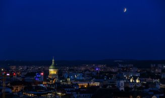 Cluj-Napoca: Imagini superbe cu eclipsa de lună!