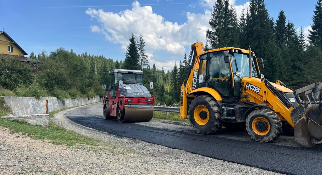 Se repară unul dintre cele mai spectaculoase drumuri din zona de munte a județului Cluj
