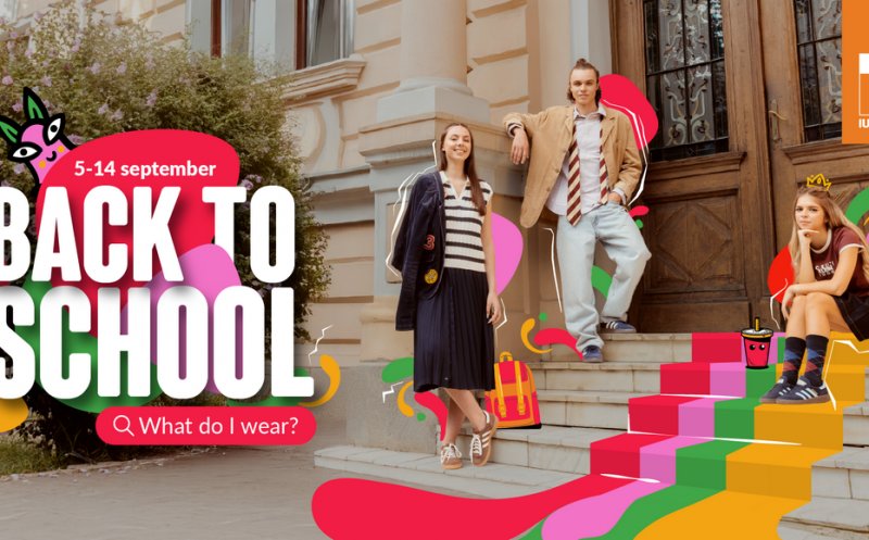 Iulius Mall Cluj a pregătit un catalog, nu de note, ci plin de inspirație pentru ținute de școală, dar și premii la shopping
