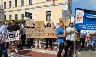 Organizațiile studențești anunță că rămân solidare cu profesorii și se alătură protestului de la Cluj