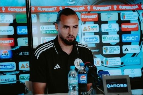 Virgiliu Postolachi, primele declarații după sosirea la "U" Cluj. Ce spune Ioan Ovidiu Sabău despre noul său atacant