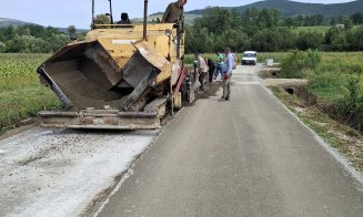 Reparații pe noua „mini-centură” a Dejului. Urmează asfaltarea